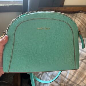 Nanette Lepore Mint Green Dome Crossbody Bag